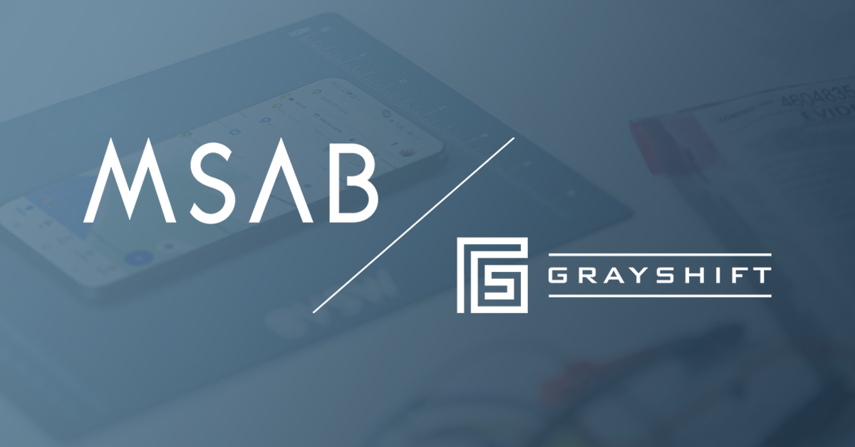 MSAB & GRAYSHIFT - PARTNERSHIP